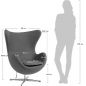  Bradex Home EGG STYLE CHAIR (Enzo 999)